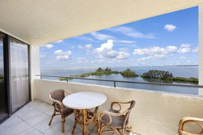 Unit's private balcony view of the Gulf of Mexico