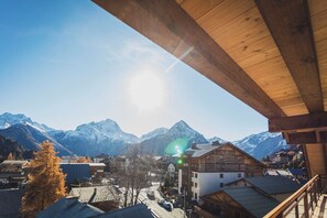 Enjoy the view from the balcony. Views vary. 