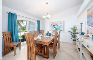 Family Dining Room with Garden View