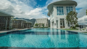 Takterrasspool