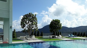 Alberca al aire libre
