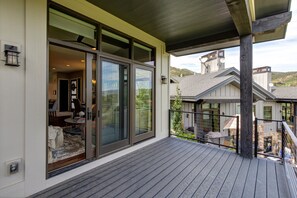 Private Deck overlooking Canyons Golf Course and Resort