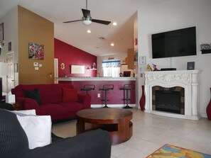 Open floor concept