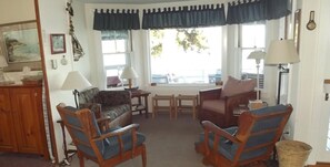 Cozy corner by the picture window