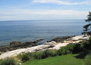 Views to the south out to sea
