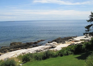 Views to the south out to sea