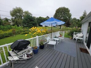 Grill on the deck