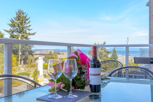 Breakfast with a view