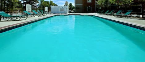 Take a dip in the beautiful pool!