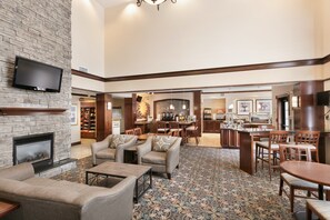 Relax in the communal lounge.