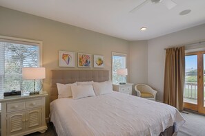 Drift to sleep in a comfortable bed after a wonderful day outside.