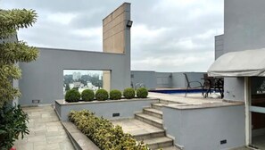 Takterrasspool
