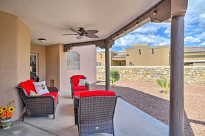 Covered Patio | Quiet Location