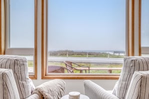 Seating to enjoy the view