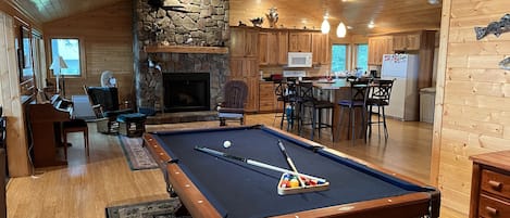Pool Table with Ping Pong Table Converter