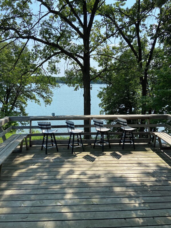 View from the hill top bar