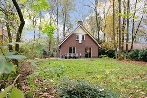 Omgeven door de natuur.