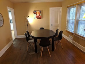 dining room from living room