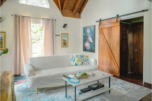 Barn door to close off bedroom if you'd like