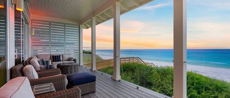 A Gulf Dream - Luxury Beachfront Vacation Rental House on 30A with Carriage House and Private Pool - Five Star Properties Destin/30A