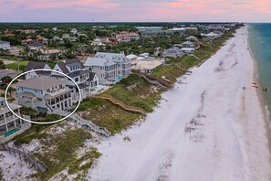 A Gulf Dream - Luxury Beachfront Vacation Rental House on 30A with Carriage House and Private Pool - Five Star Properties Destin/30A