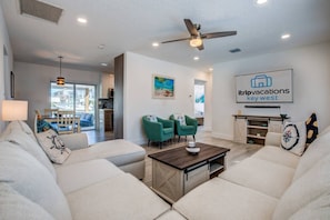 Enjoy the cozy open concept living room, perfect for relaxing with your loved ones.