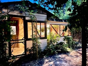 Exterior of the cottage. The house is over 100 years old and is part of some of the early structures