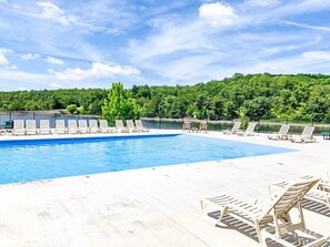 The double zero-entry swimming pool is just down the street & has a great view!