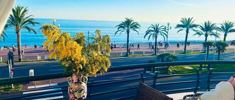 Medeterian Sea Views from your panoramic balconies! Promenade des Anglais!Beach!