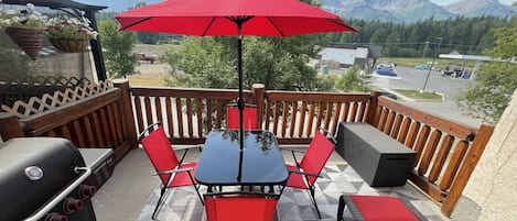 Gorgeous Views from the Private Balcony | Gas BBQ 