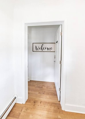 Our suites are easily accessible with private Yale keypad codes.