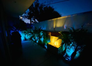 Front Patio - Evening