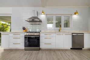 Whether you're preparing a quick meal, our kitchen has it all. With ample space for appliances, drawers and cabinets are easily accessible so you can put together a meal that is perfect every time.