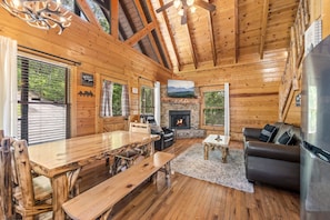 Open concept so you can enjoy the entire family