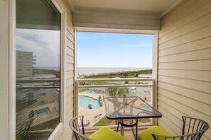 Private Oceanfront Balcony