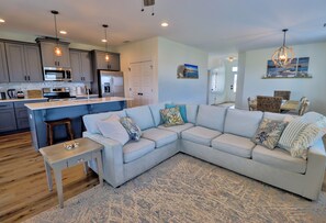 Open concept living area