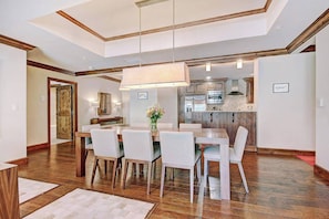 Large dining table