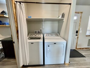 Full size washer and dryer