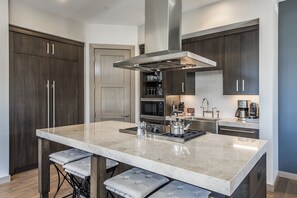 Room, Indoors, Kitchen, Kitchen Island, Building