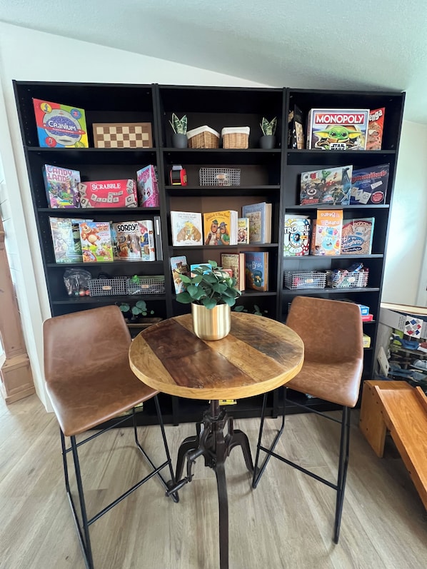 Enjoy our large selection of board games