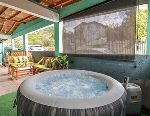 Bubbelpool inomhus