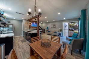 Open kitchen space