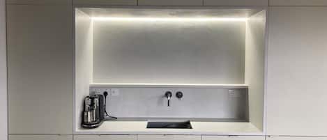 Bespoke microcement kitchen