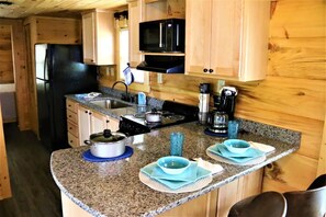 Your own kitchen to prepare your meals.