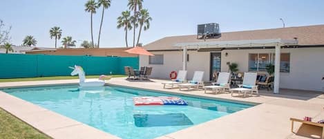 Swim on a lovely Arizona day!