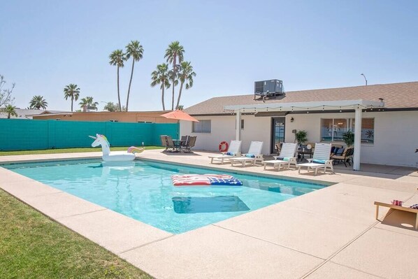 Swim on a lovely Arizona day!