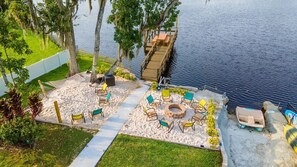Your very own lakefront beach area.