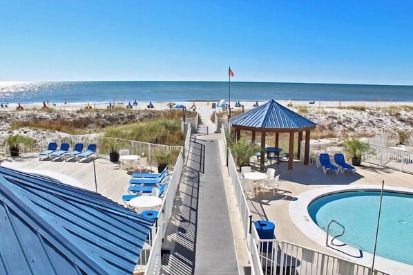 Walkway to beach