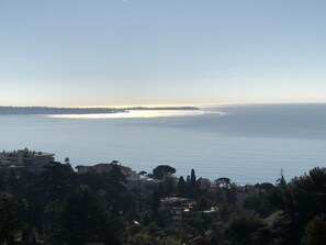 Isle Sainte Marguerite and Isle des Lerins opposite.