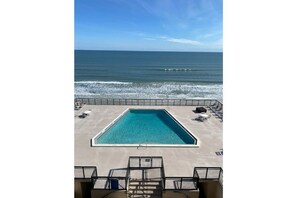 View on Roof Top Heated Pool -
Steps Away